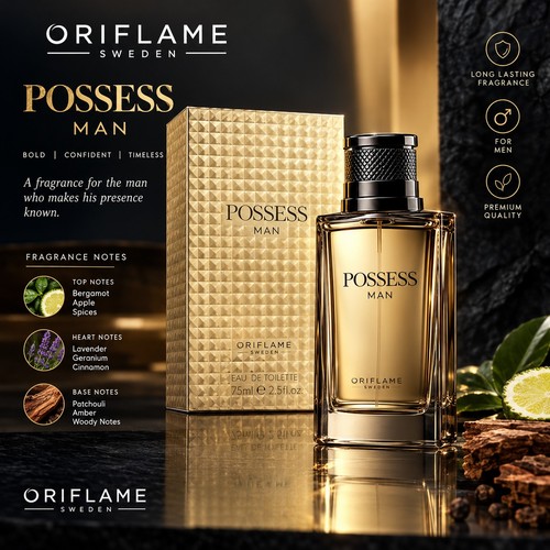 Oriflame perfume possess man - possess,