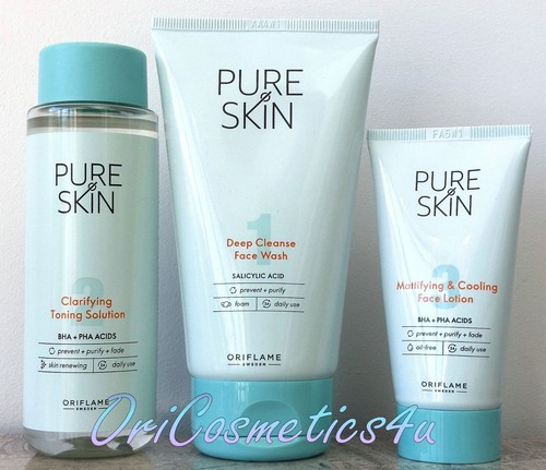 Oriflame pure skin skincare - pure,